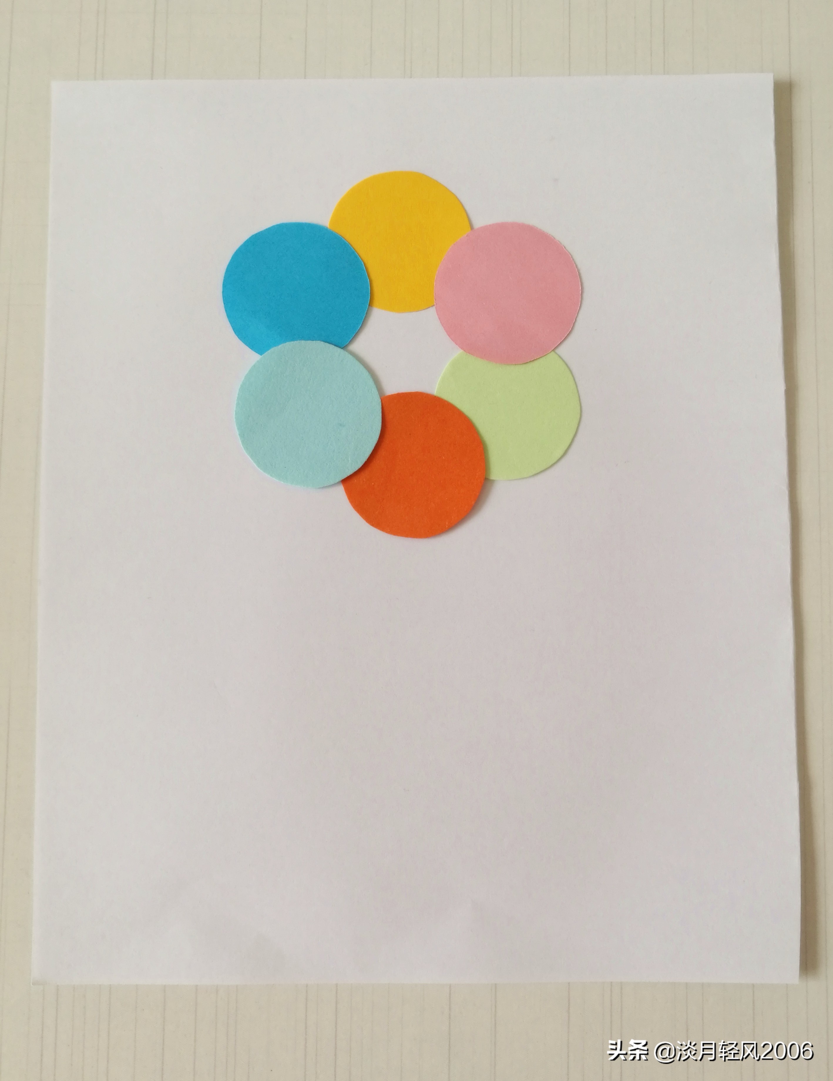 3-6岁幼儿手工简单贺卡小花,母亲节贺卡卡纸立体的简单又漂亮