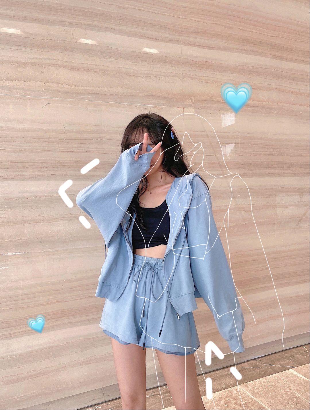 21种经典的拍照姿势,不露脸拍照姿势不重样