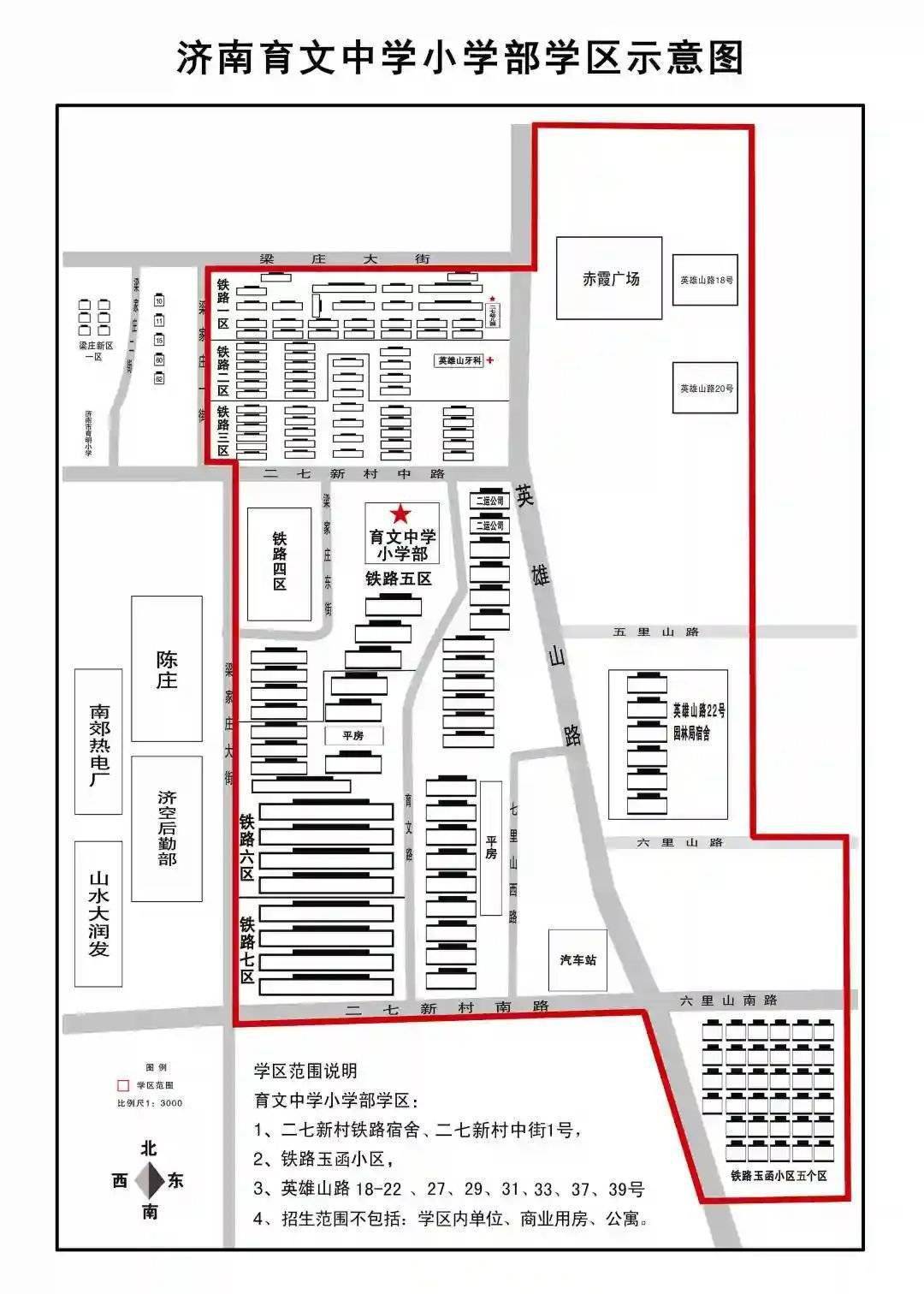 2019年小学学区房划分,市中区小学片区划分