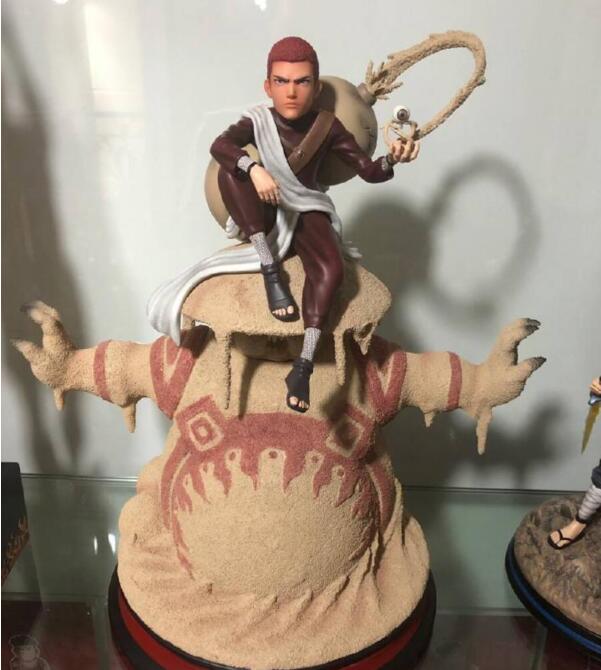 我爱罗手办正版对比盗版,版权我爱罗手办