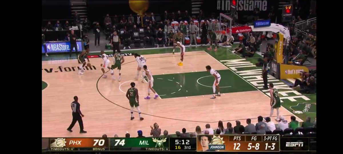 nba总决赛结束巅峰一战雄鹿vs太阳,nba总决赛太阳对阵雄鹿g6集锦