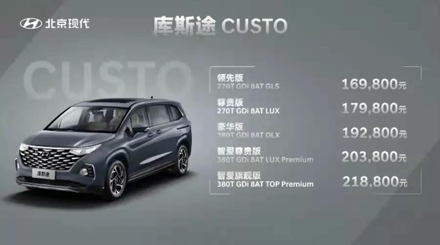 嘉华与库斯途哪个更值得购买,嘉华预售28.98万有人买吗