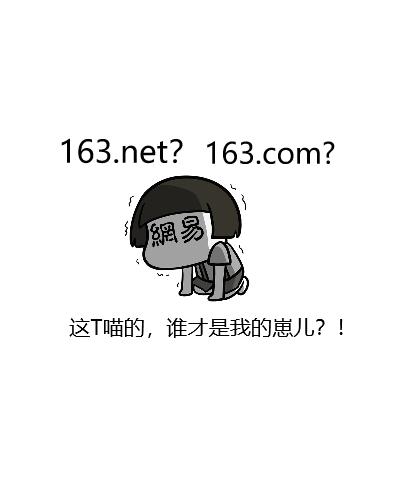 163.net与163.com，都姓163，却不是一个妈