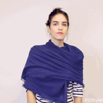 围巾怎么系更时髦,围巾怎么戴好看又好穿