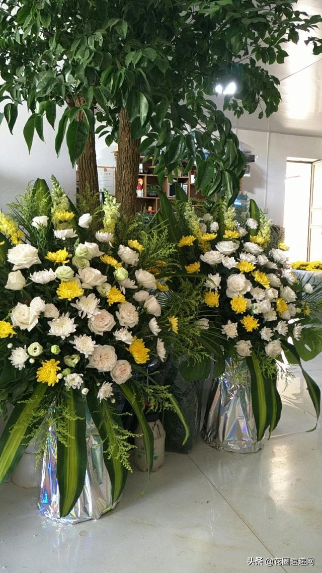 办白事爷爷送花圈奶奶送花篮吗,郑州白事花圈花篮送货上门