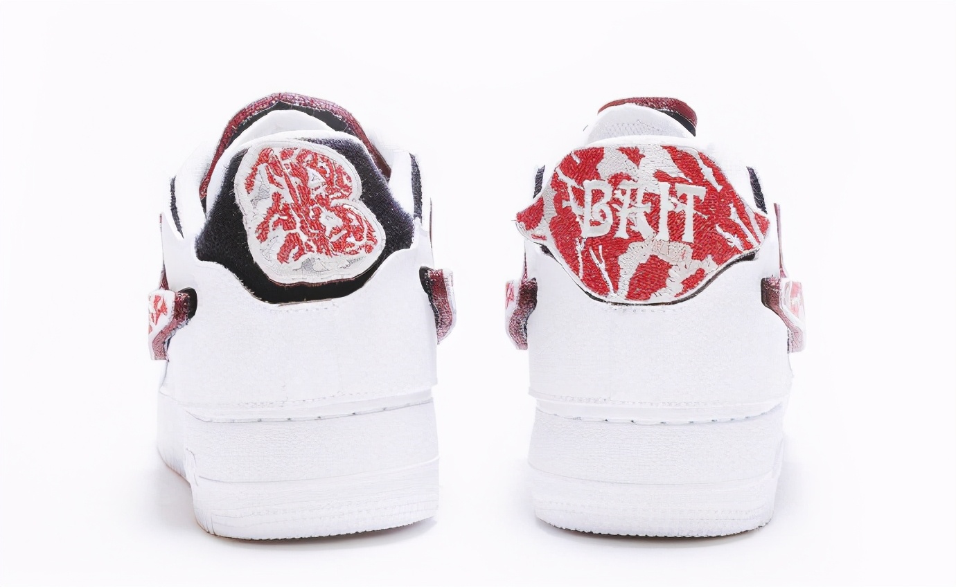 nike细节满满的鞋子,nike可玩性很高的鞋蓝白