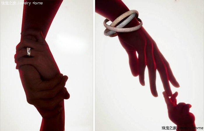 卡地亚trinity几何造型,卡地亚trinitybox100周年限定款