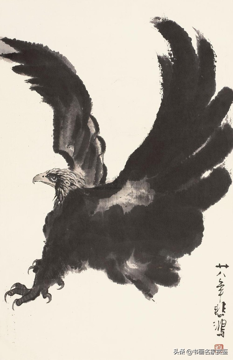 中国画家徐悲鸿图,中国画家徐悲鸿作画