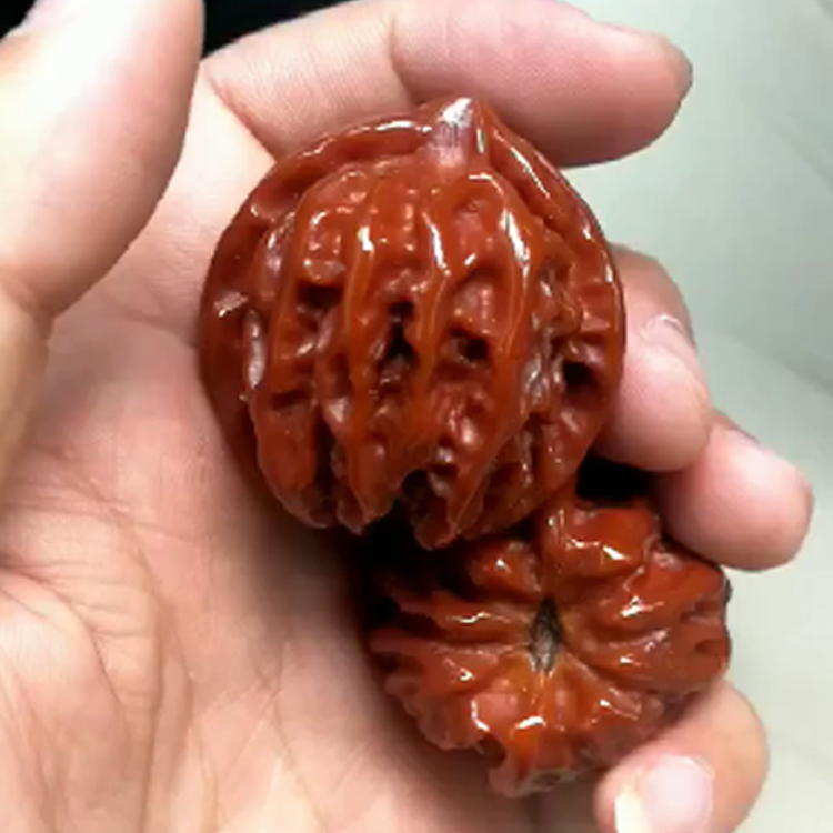 五天盘手持手串,盘五天的核桃