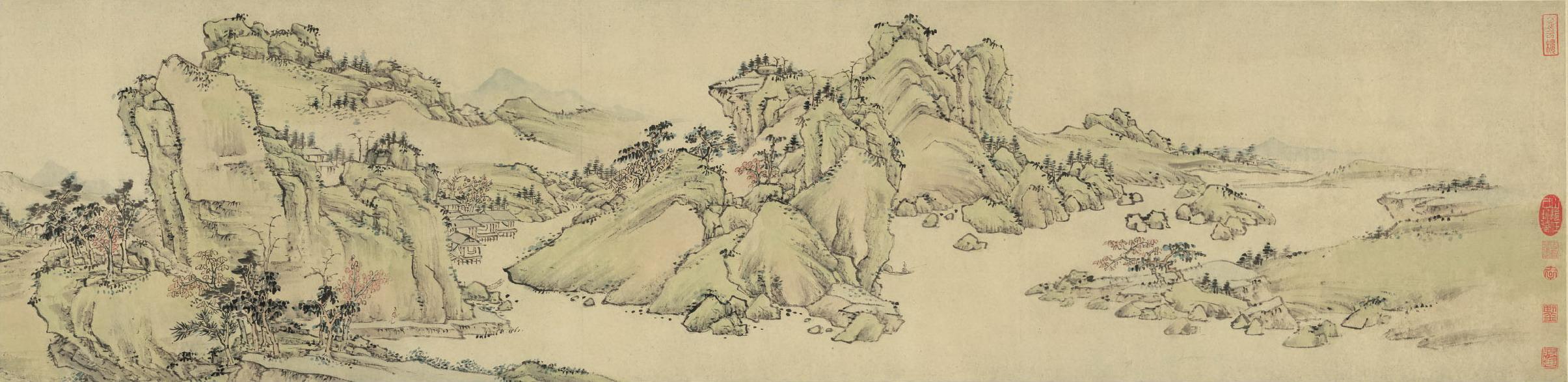 日本博物馆藏中国文物精品,日本中国画