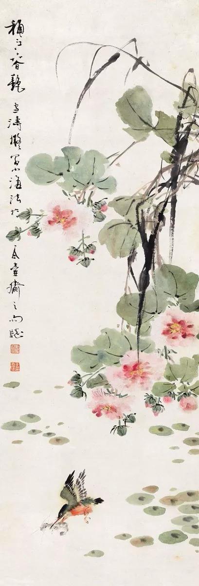 王雪涛小幅真品欣赏,王雪涛花鸟作品小幅