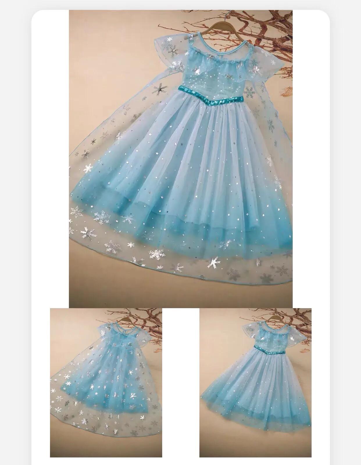 时髦艾莎公主裙 (终于穿上了心心念念的艾莎公主裙)