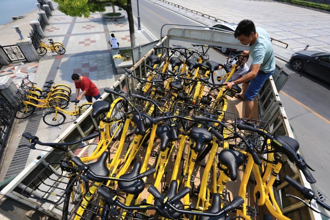 ofo共享单车坟场,ofo共享单车兴衰史