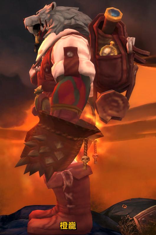 血精灵女武僧幻化皮甲,燃烧王座皮甲幻化武僧