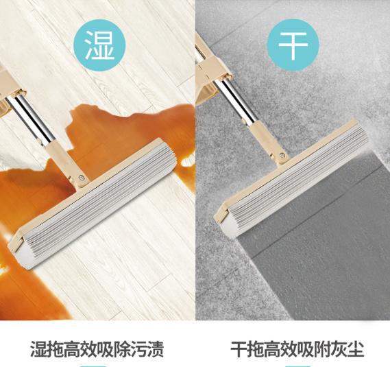 家用懒人免洗拖地拖把佳帮手,家用免洗平板拖把拖地神器