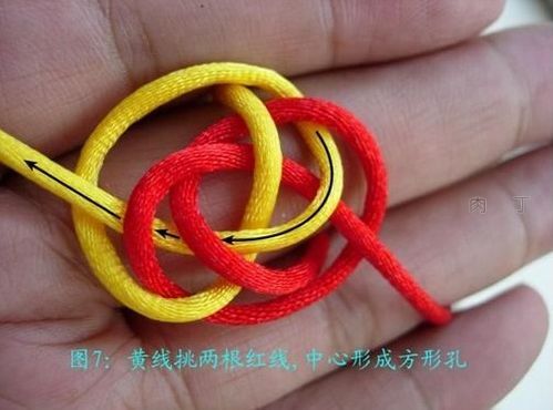 绳结编法大全中国结,中国结纽扣编法慢动作编手链