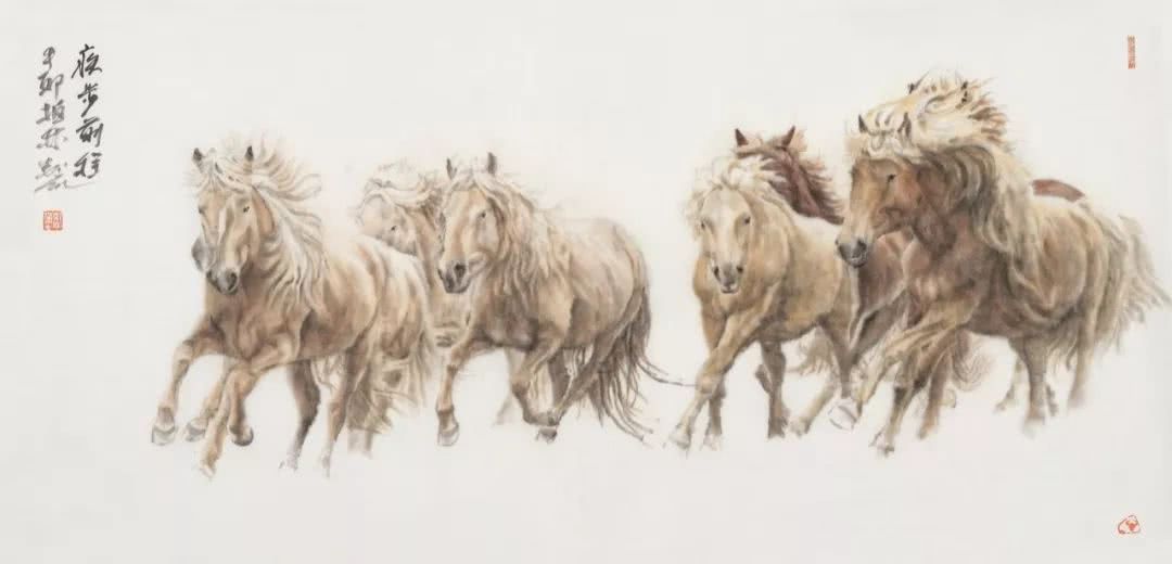 郑柏林人物画欣赏,郑柏林国画作品