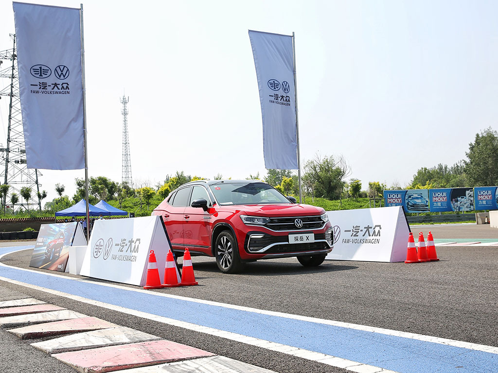 静态体验探岳x,探岳x试驾体验高颜值高性能