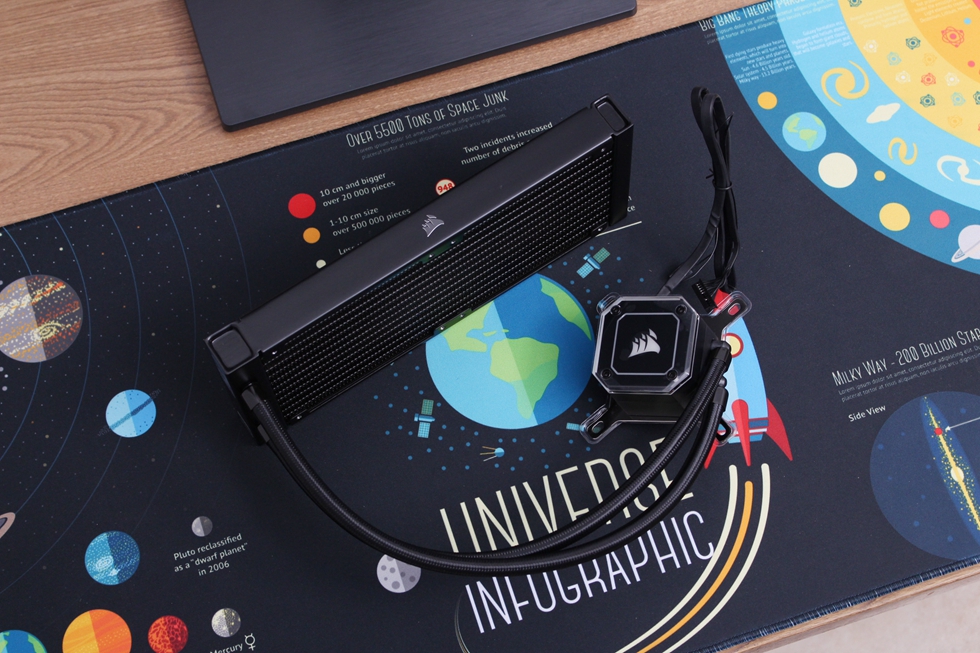 海盗船h100ipro240水冷,海盗船icueh100i一体式水冷