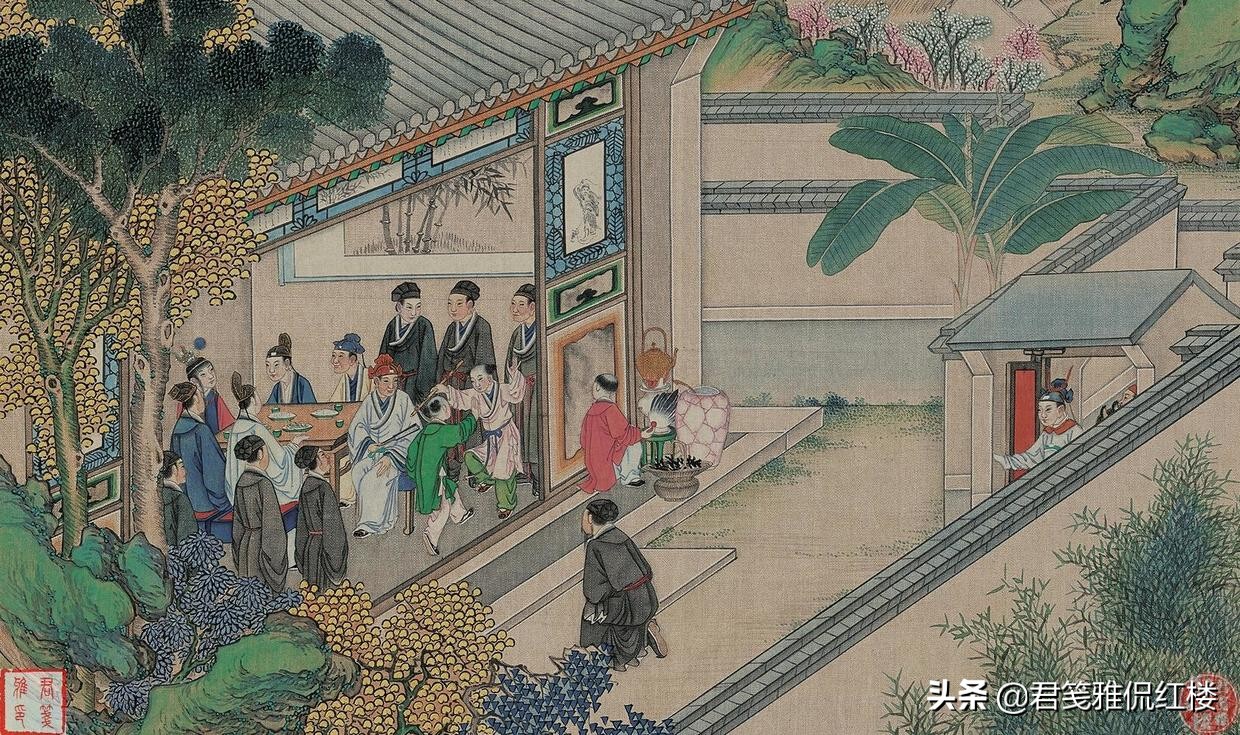 薛蟠第一次遇到黛玉的场景,薛蟠谈红楼梦