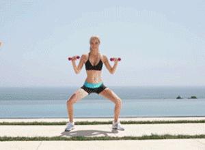 在家跟着练哑铃全身训练教程,一对哑铃练遍全身