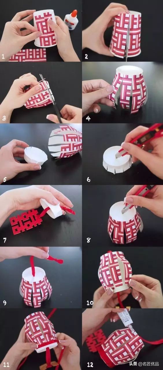元宵节鼠年手工灯笼制作大全,元宵必备纸艺小灯笼手工制作