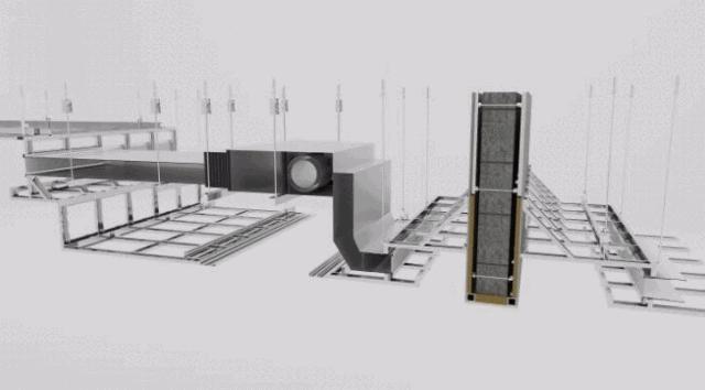 全轻钢龙骨吊顶施工工艺教程,轻钢龙骨隔墙施工工艺流程视频