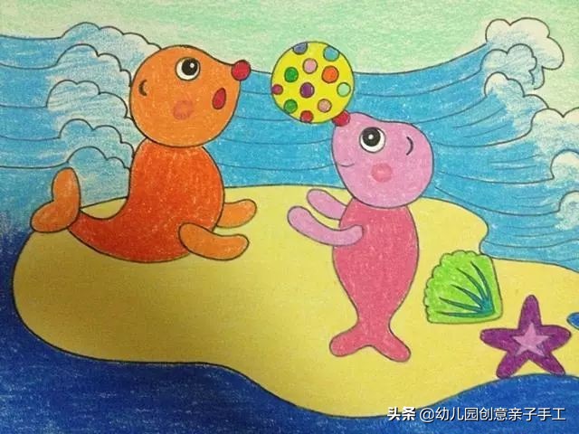 上百张幼儿园创意儿童画,儿童绘画创意3-6岁童年童画