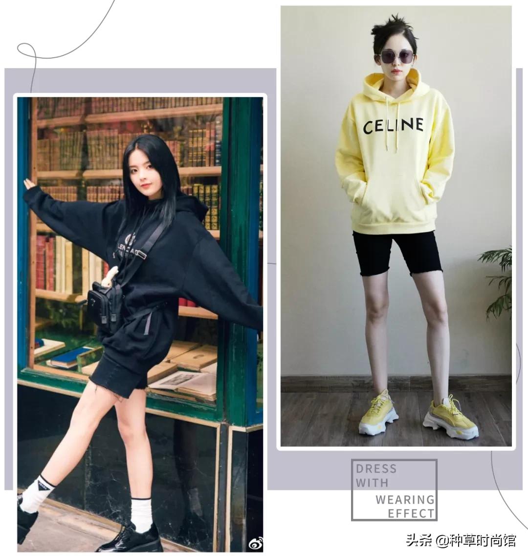 秋冬新款上新卫衣穿搭,今年秋款卫衣的流行款式