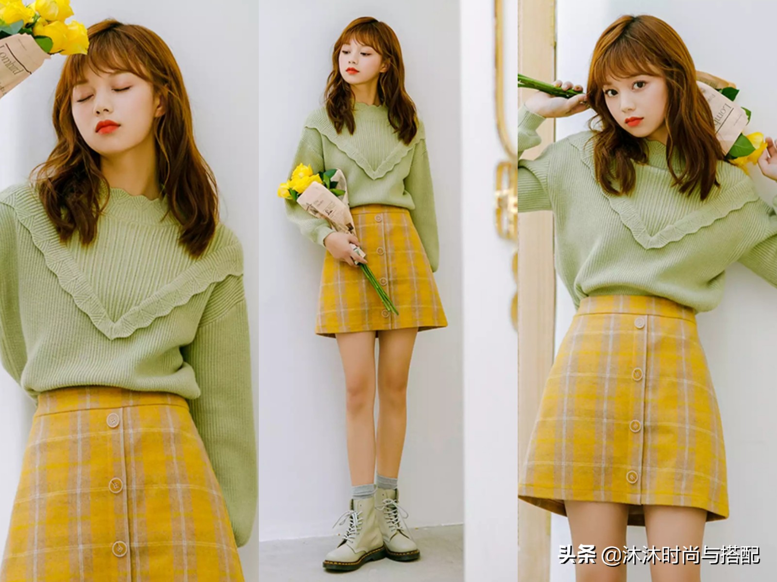 最难驾驭的冷色系,复古暗绿色怎么穿搭