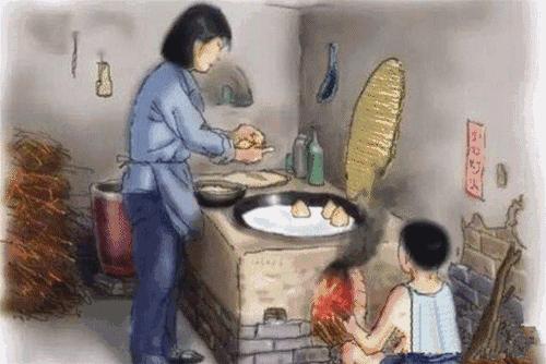 农村厨房砖砌灶台全过程,农村用砖做的新式灶台