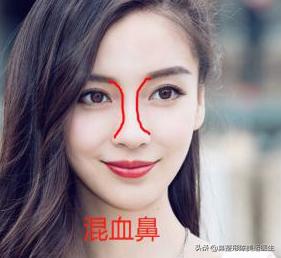 山根混血,混血鼻子山根一般多高