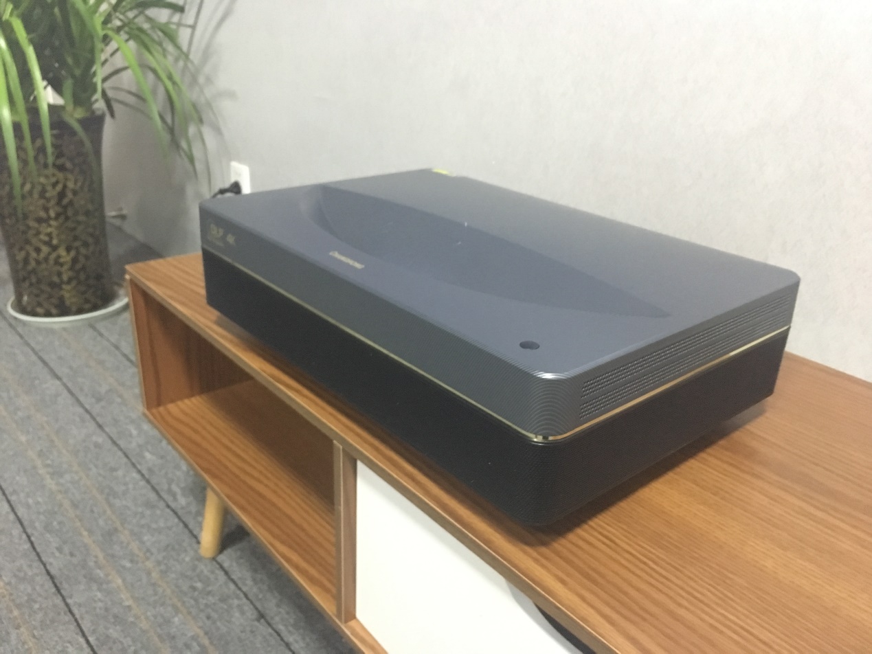 长虹复古7寸电视评测,长虹激光电视V8S操作演示