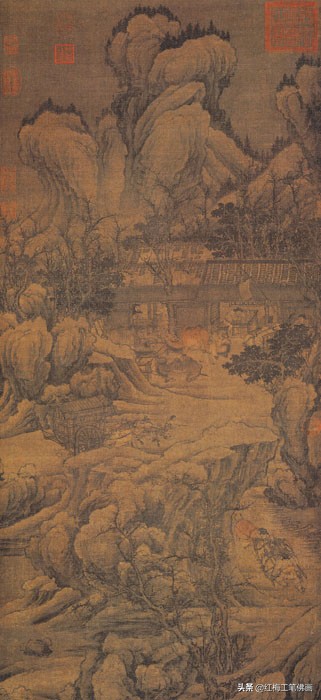 中国山水画表达的情感,中国山水画意境美就是诗情画意