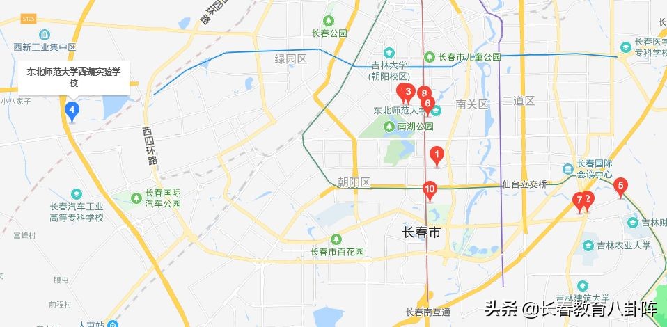 长春区域学校排名,盘点长春排名前十的小学