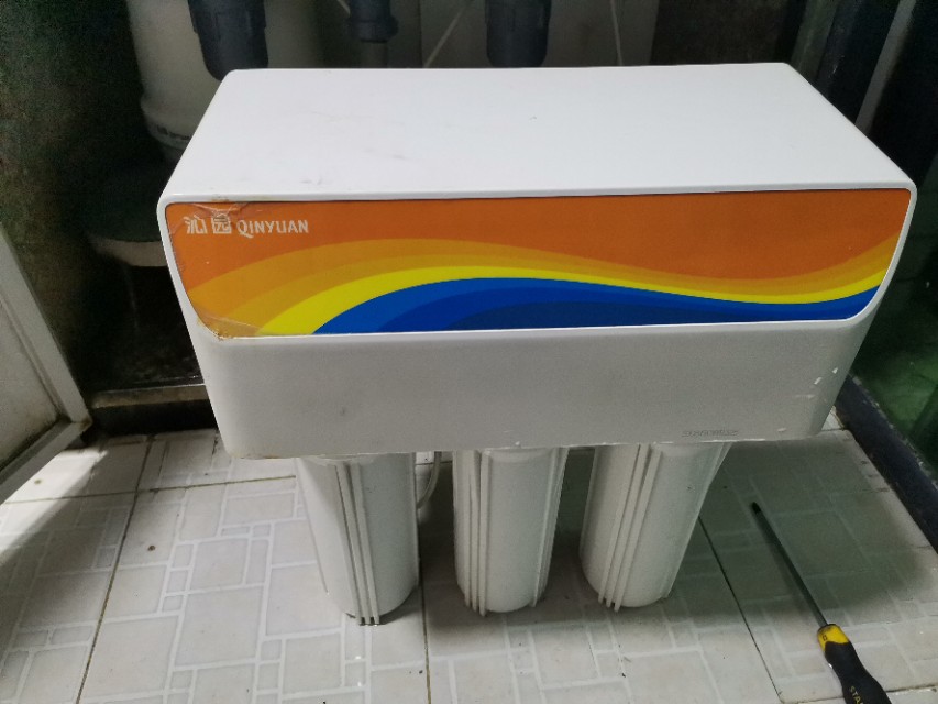 沁园净水器185系列滤芯怎么换,沁园ro185换完滤芯后制水慢