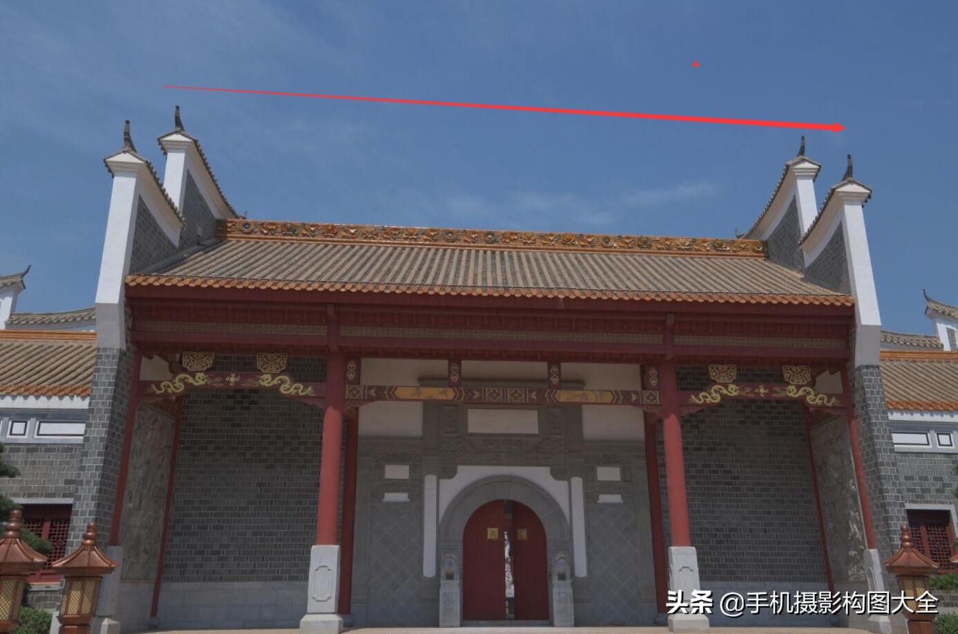 手机怎么拍倾斜摄影,拍照技巧手机摄影高楼