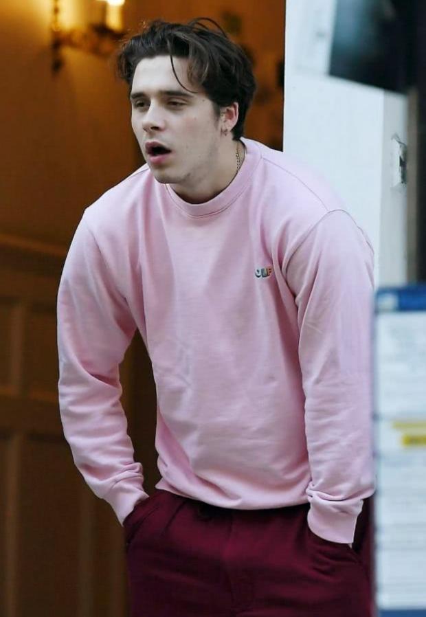 贝克汉姆的三个儿子有什么时尚,贝克汉姆大儿子不一样时尚