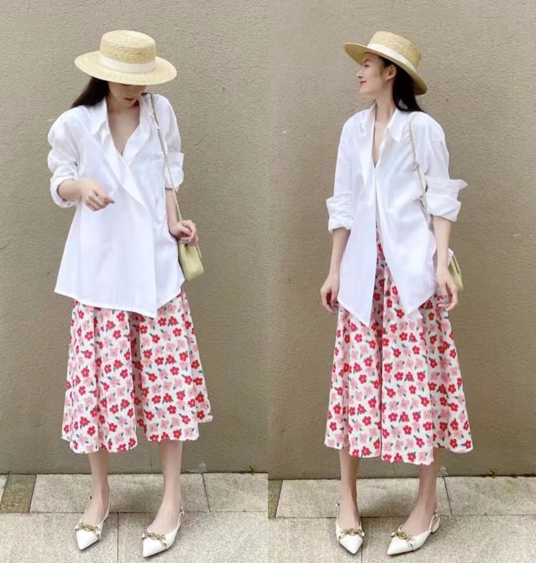 多风格穿搭夏天气质上衣,白色上衣夏季舒适搭配