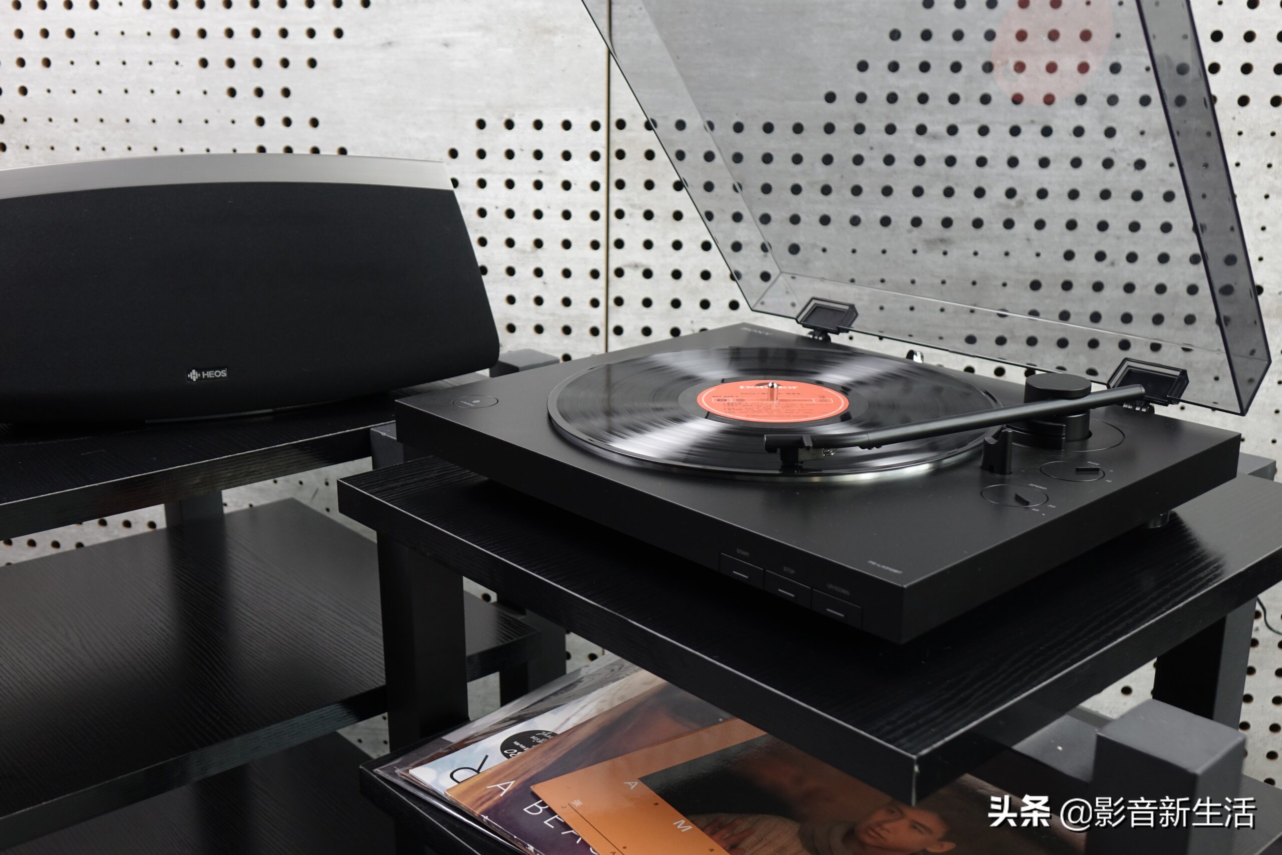 “摆脱繁琐的连接”SonyPS-LX310BT黑胶唱片机