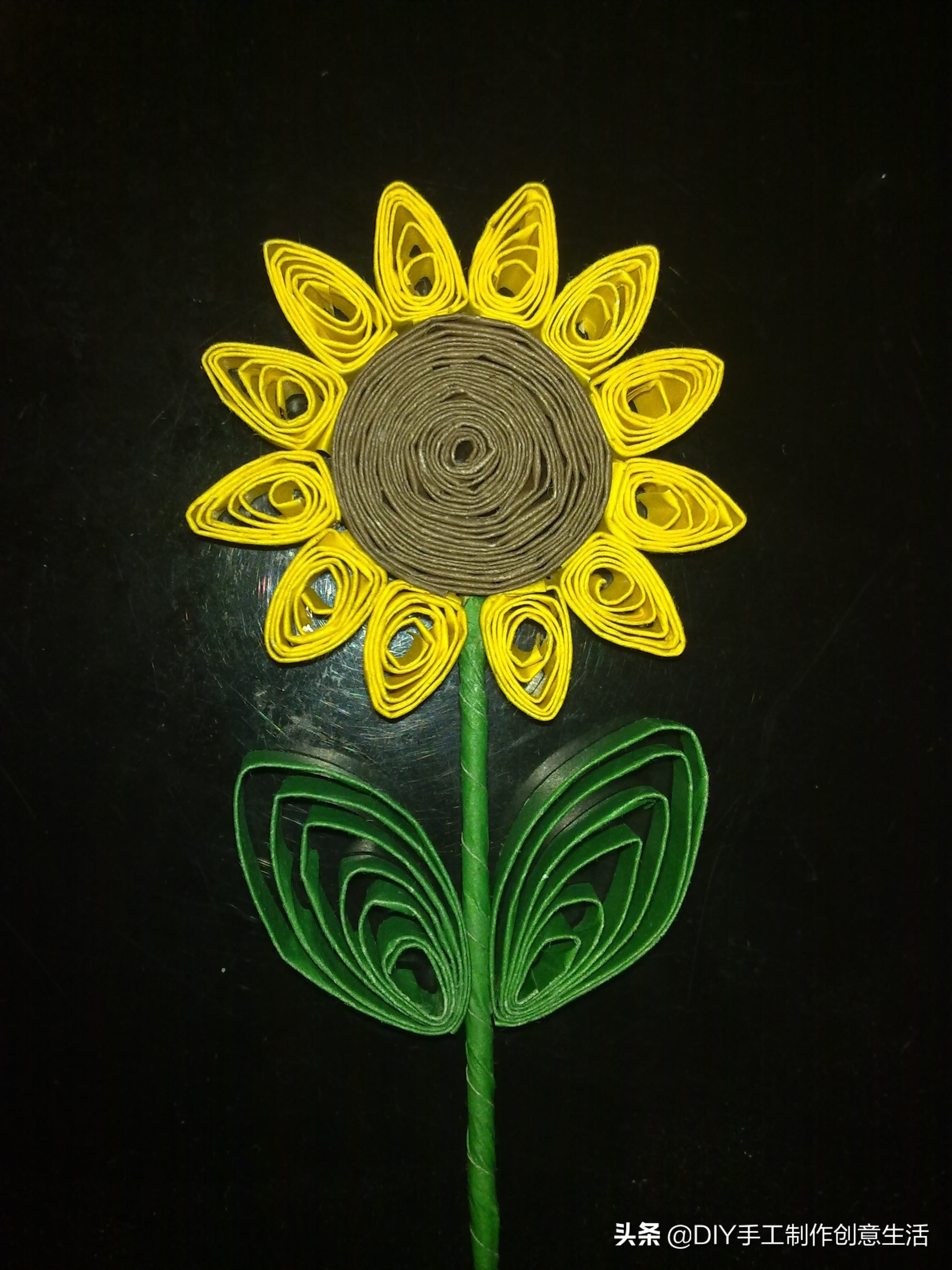 建党100周年衍纸亲子手工作品,幼儿衍纸手工作品介绍