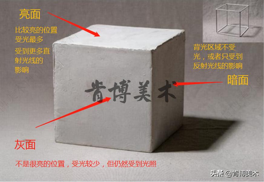 素描基础知识三大面五大调子教案,素描的三大面五大调子