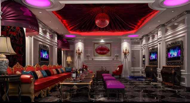 藏西ktv,辉瑞大成娱乐空间ktv设计