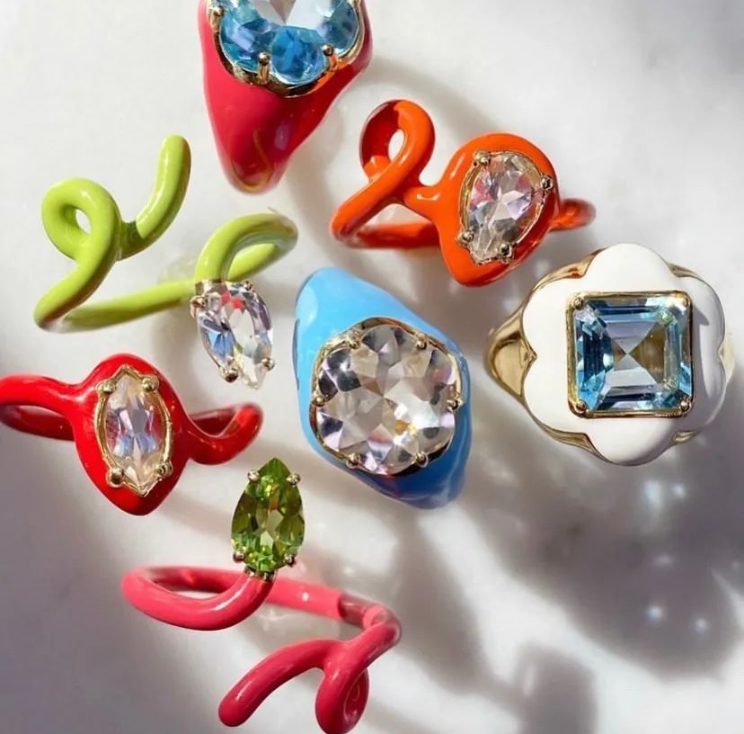 这个夏天你值得拥有的首饰系列,最流行不过时的戒指