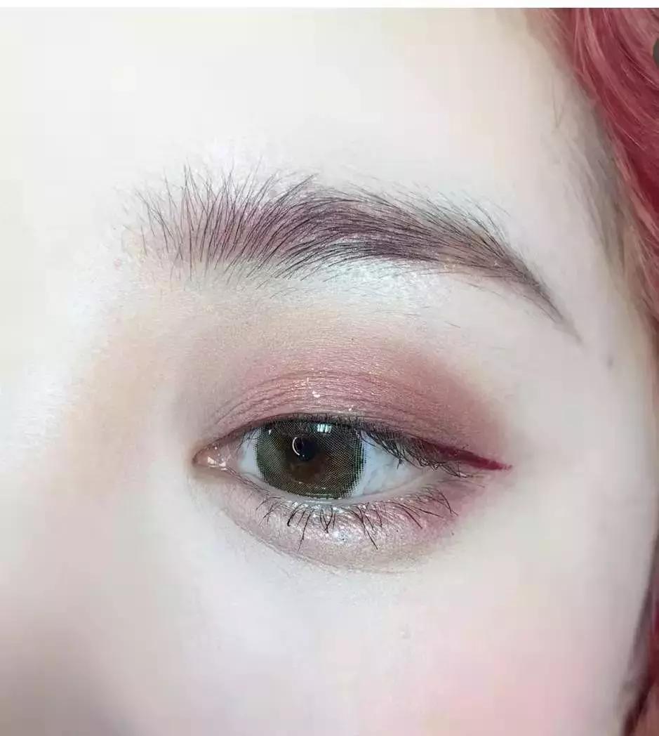 金高银单眼皮怎么画眼妆,韩国金高银单眼皮眼妆