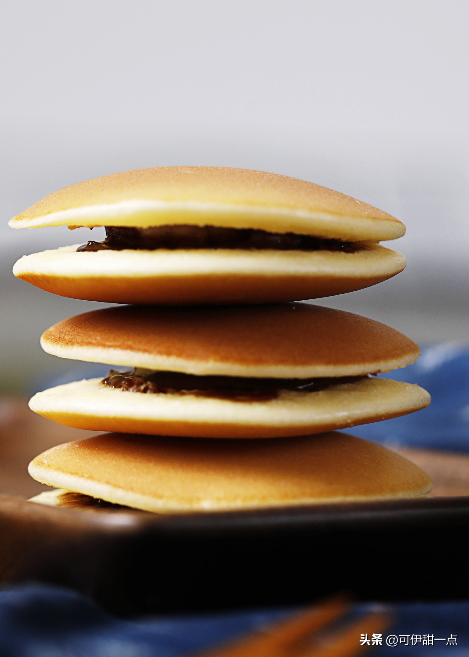 简单网红铜锣烧,可以吃的铜锣烧教程