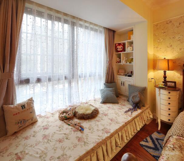 飘窗太大浪费空间怎么设计,飘窗空着可以放什么