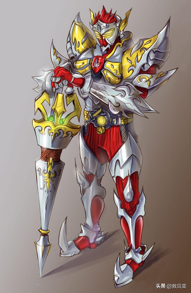 假面骑士集合四大主角的最终形态,假面骑士甲斗全骑士形态变身