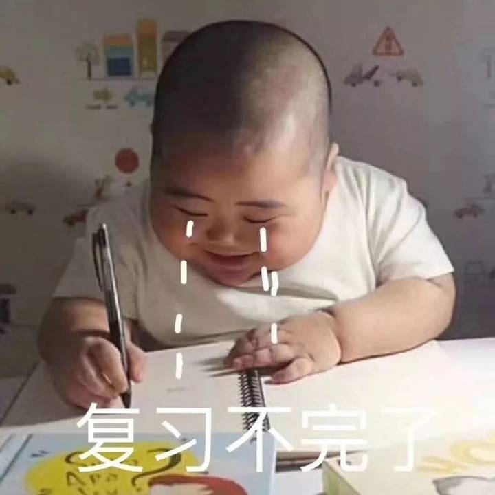 期末周｜学习*党**-换上最符合读书人心态的头像，萌宠辣妹表情包