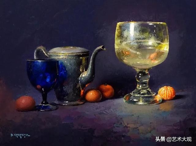 色彩世界油画作品,画家davidsmith油画作品